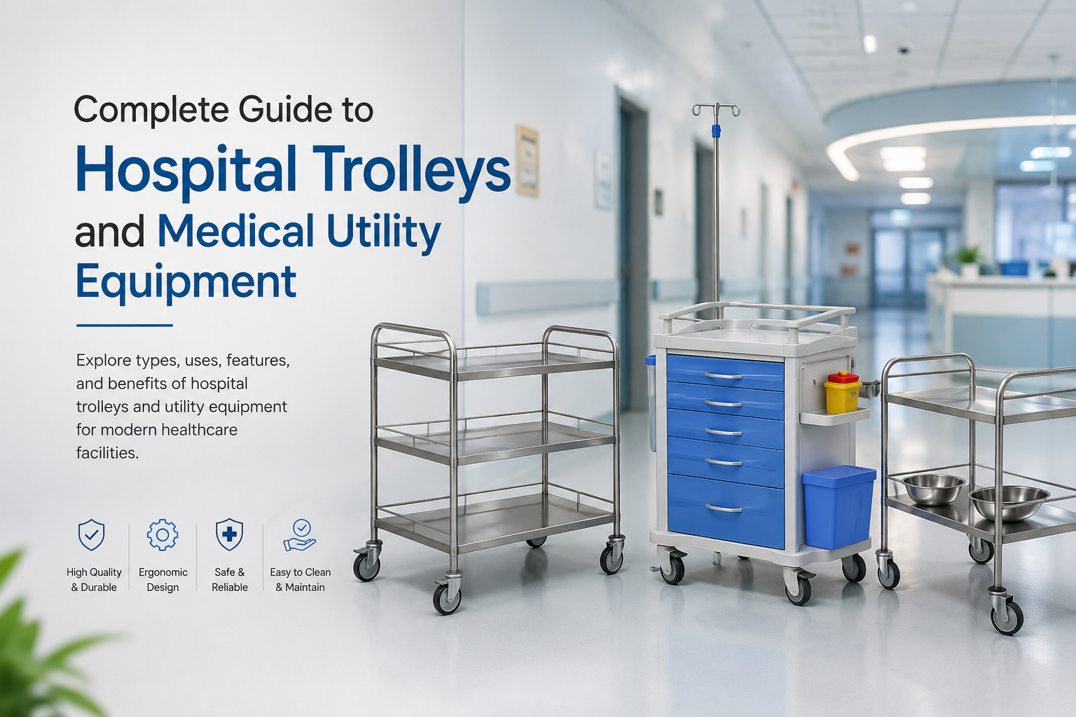 Complete Guide to Hospital Trolleys and Medical Utility Equipment