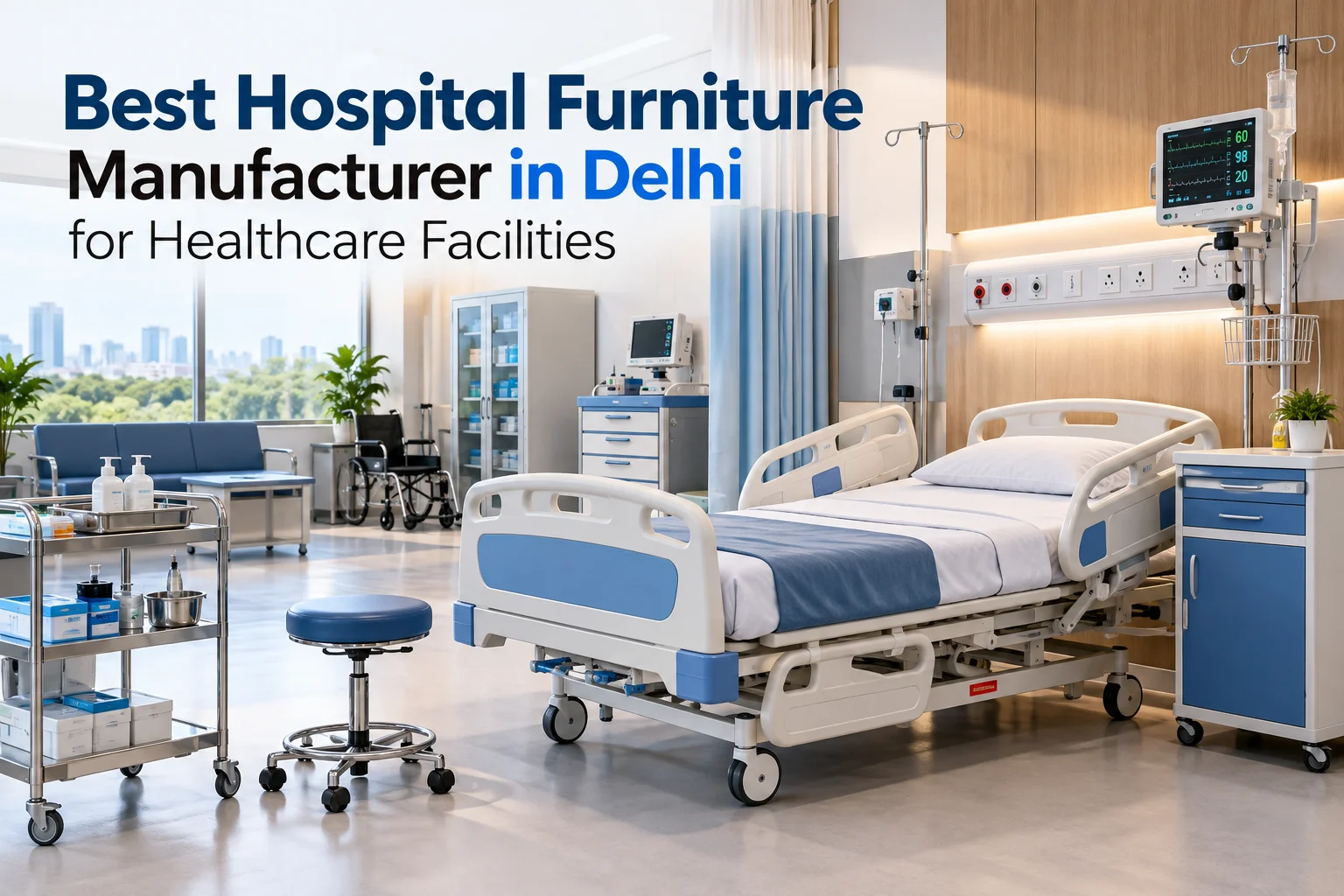 Best Hospital Furniture Manufacturer in Delhi for Healthcare Facilities
