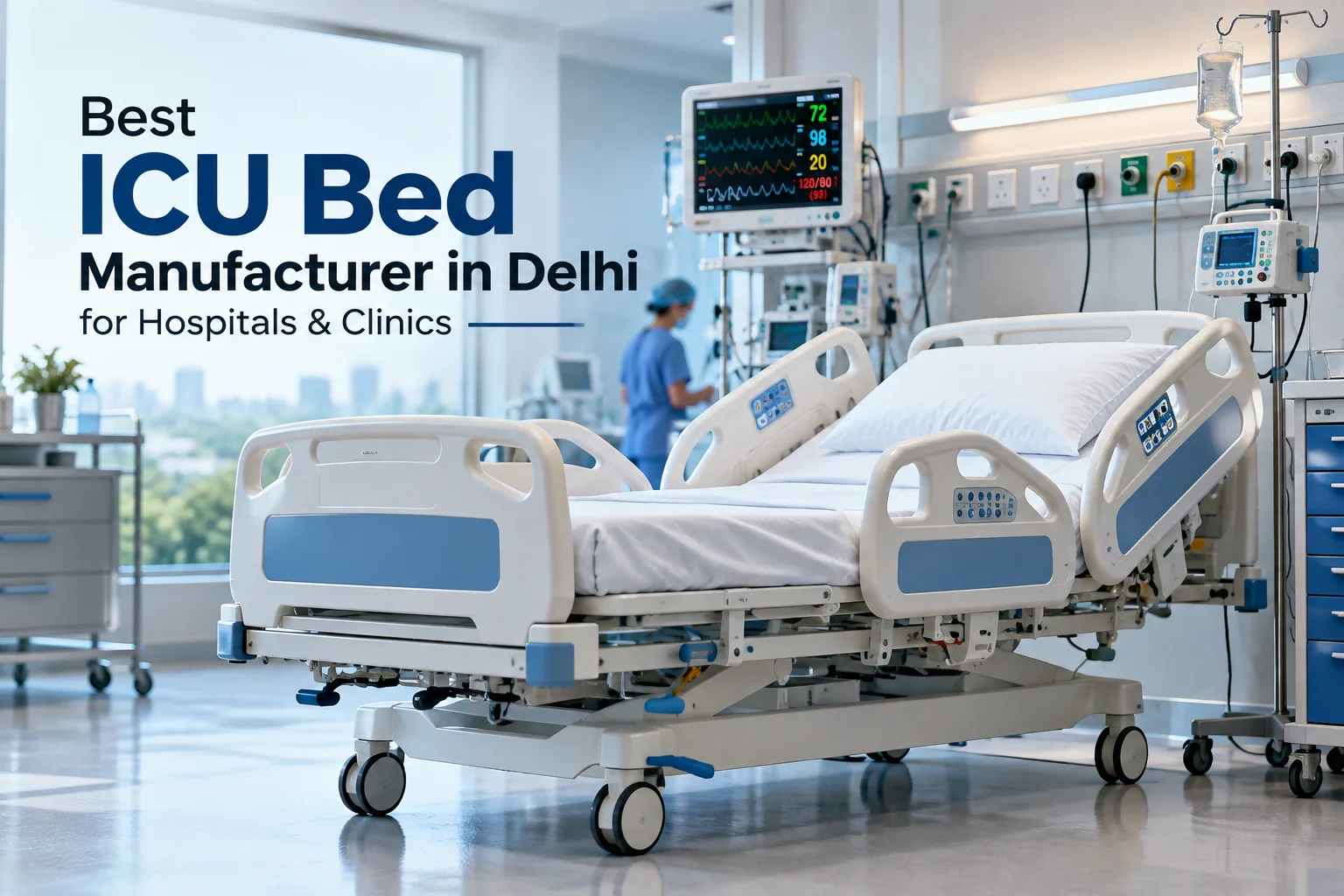 Best ICU Bed Manufacturer in Delhi for Hospitals & Clinics