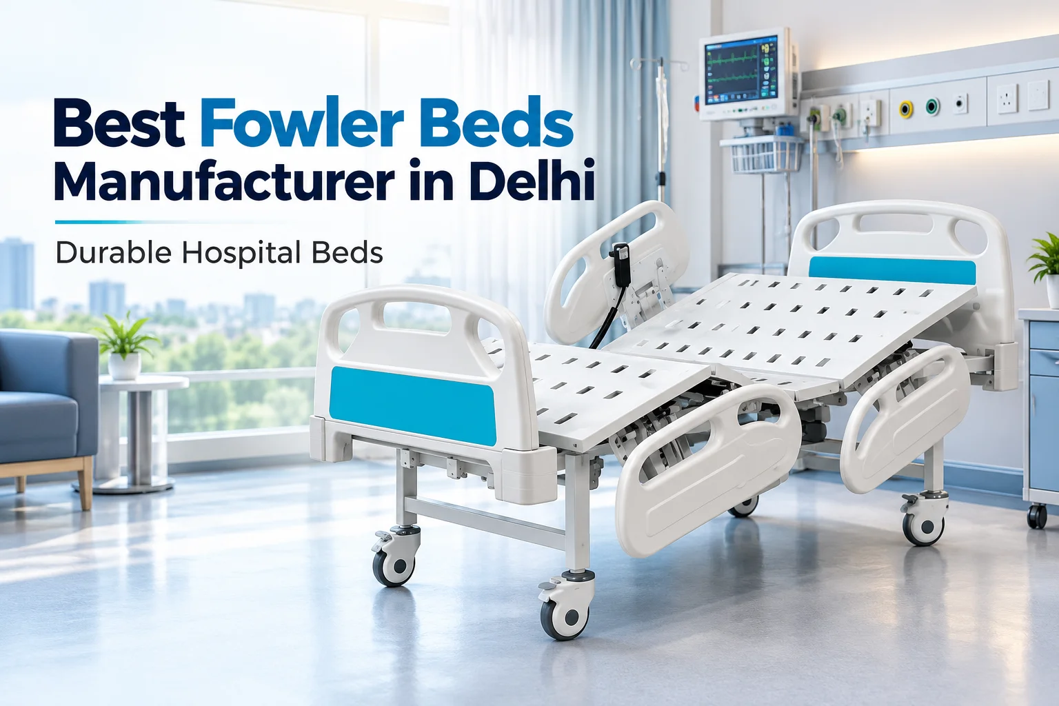 Best Fowler Beds Manufacturer in Delhi | Durable Hospital Beds
