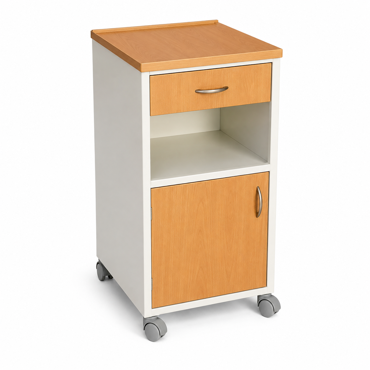Bedside Locker Basic (Wooden Finish)