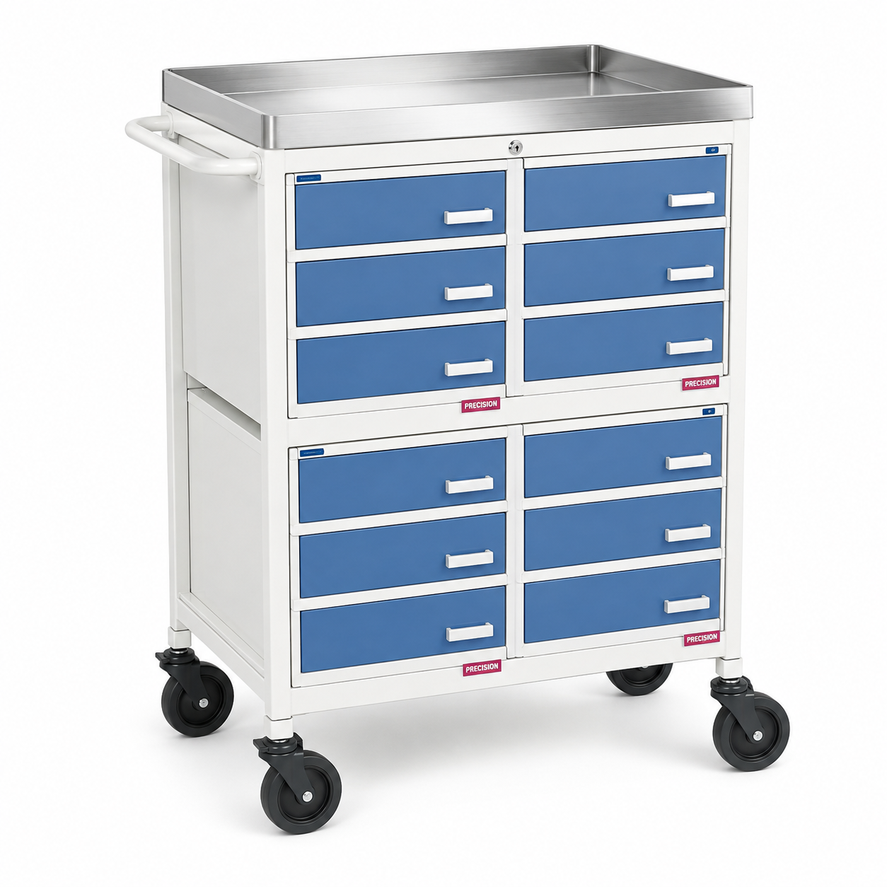 Medicine Trolley (12 Drawer)