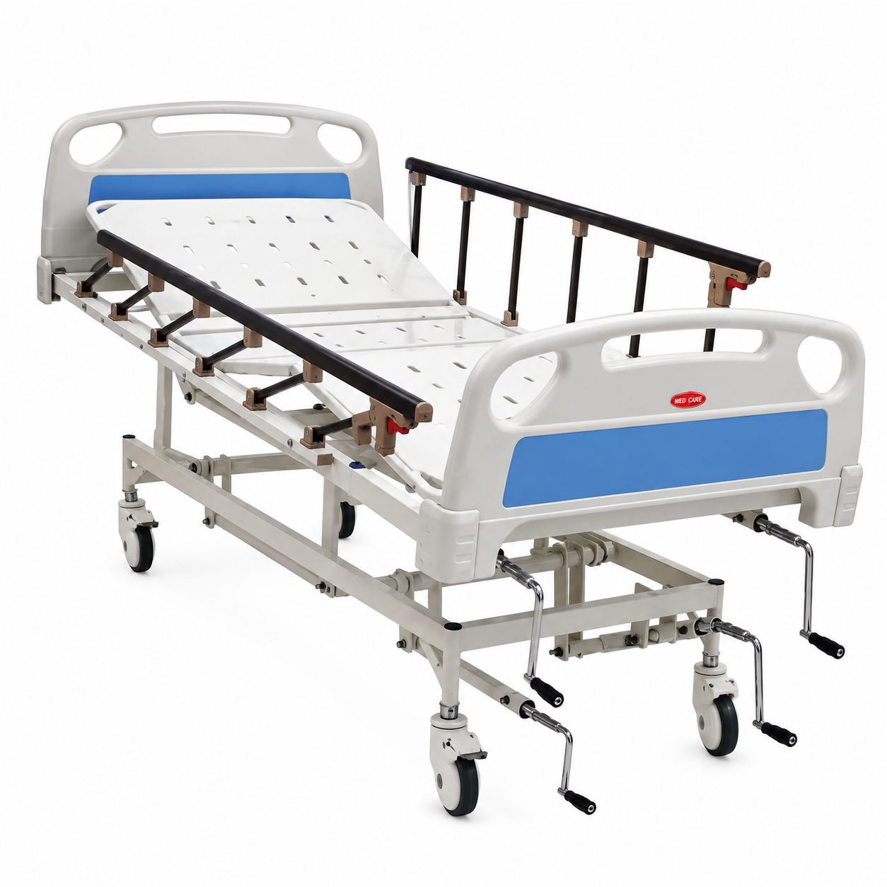 ICU Bed Mechanical (ABS Panels) - SB-G105 - Electric Hospital Bed Supplier