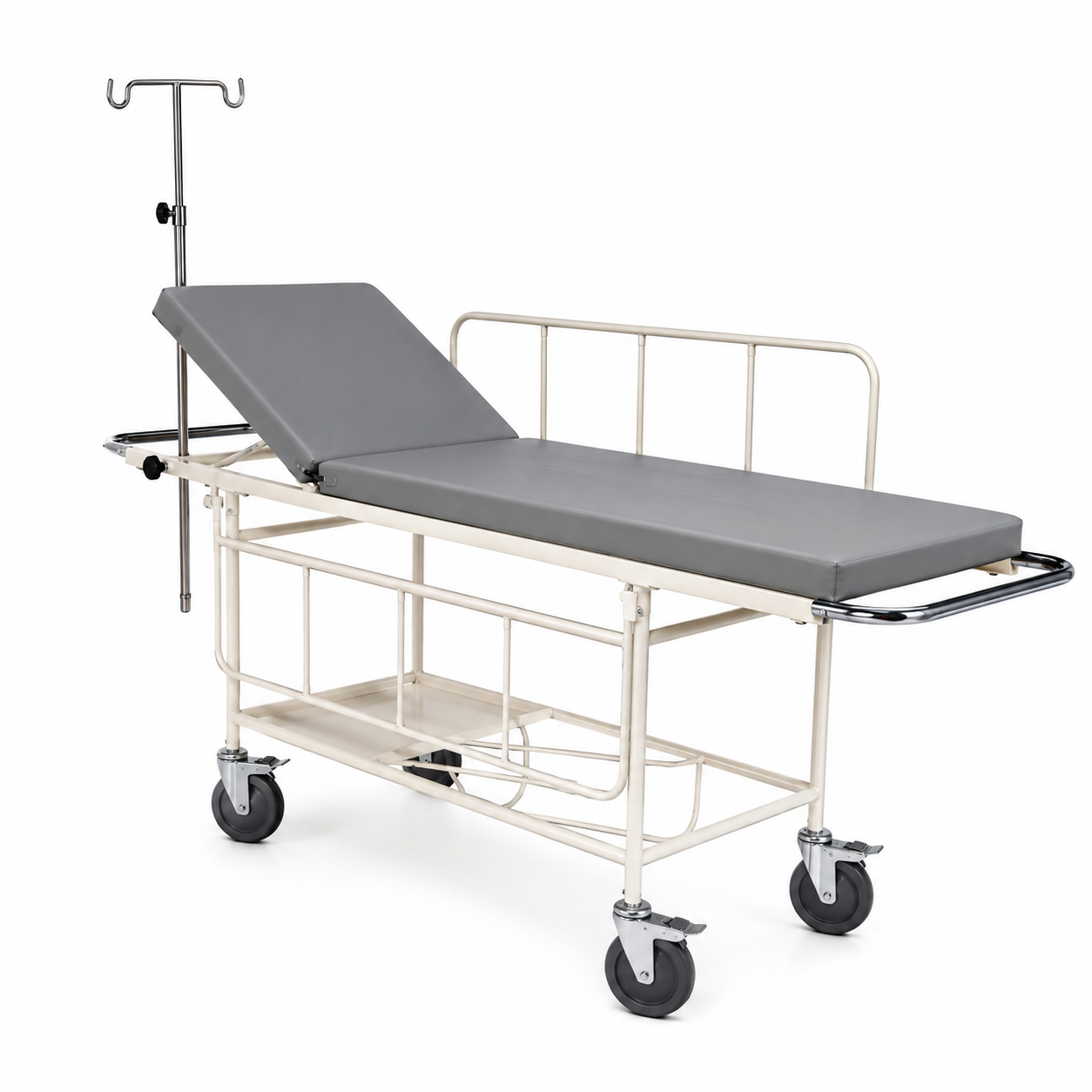 Stretcher Trolley with Two Side Flap